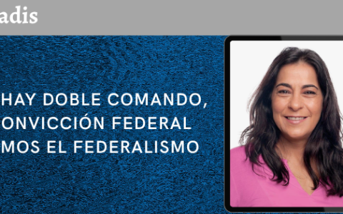 CAROLINA MOISÉS – VICEPRESIDENTE DEL SENADO NACIONAL
