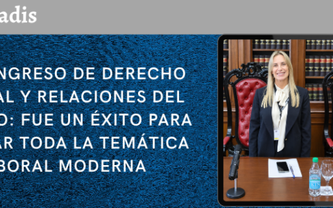 DRA. MARIA LUJÁN PÉREZ DEL CERRO – JUEZA DE PRIMERA INSTANCIA DEL TRABAJO N°3 DISTRITO CENTRO