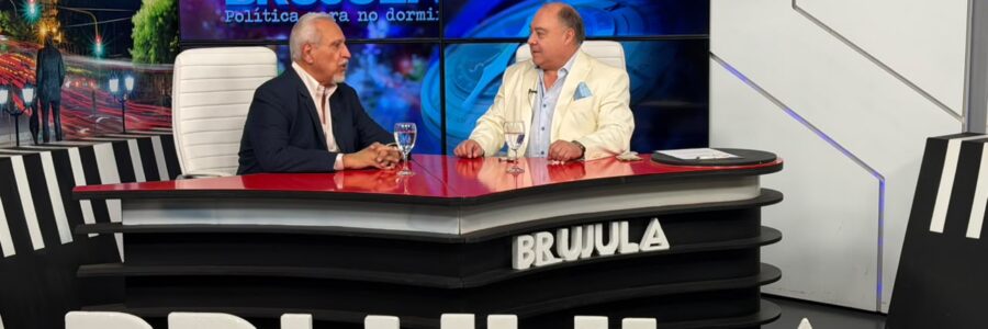 BRÚJULA CON EL DR. JUAN CARLOS ROMERO, EX GOBERNADOR DE SALTA Y EX SENADOR NACIONAL POR SALTA