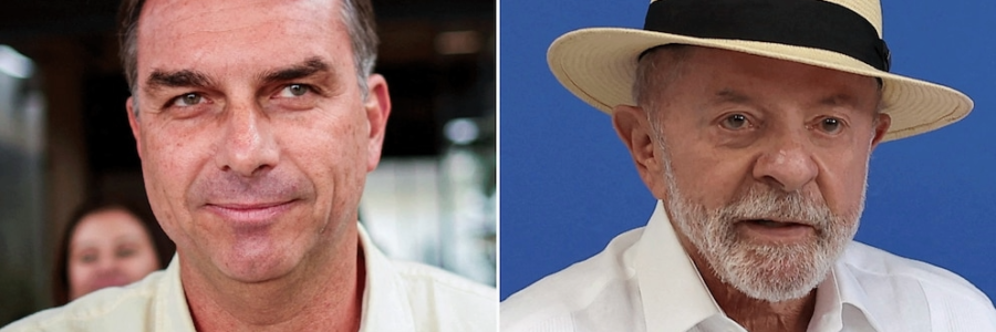 Flávio Bolsonaro y Lula da Silva disputarán la presidencia de Brasil en segunda vuelta