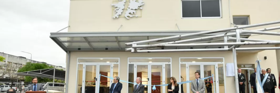 Sáenz participó en la inauguración del nuevo edificio del Ministerio Público en Ciudad Judicial