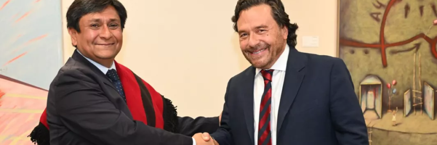 Sáenz y el gobernador de Antofagasta avanzan en una agenda de integración por el Paso de Sico