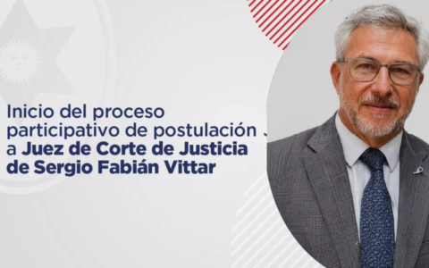 Inició el proceso participativo para la postulación de Sergio Fabián Vittar como juez de la Corte de Justicia de Salta
