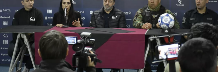 Presentaron oficialmente la semifinal de la Copa Argentina que se jugará hoy en Salta